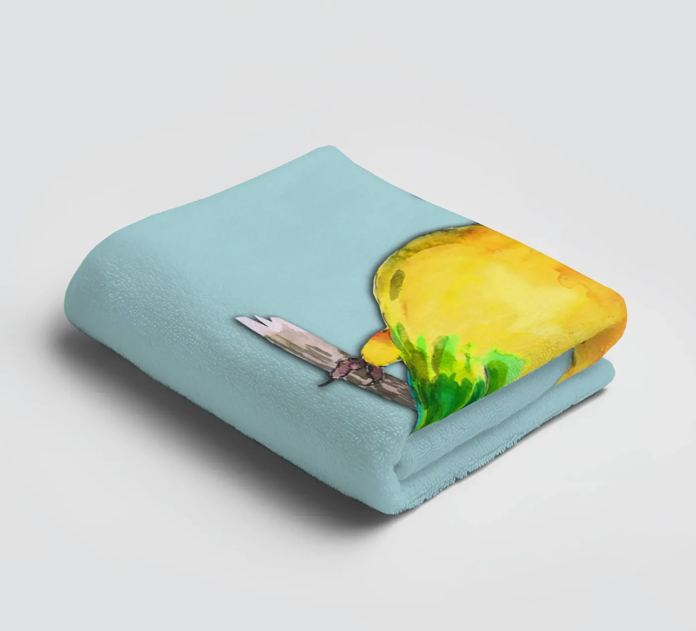 Sun conure badhanddoek van BwiseLizzy