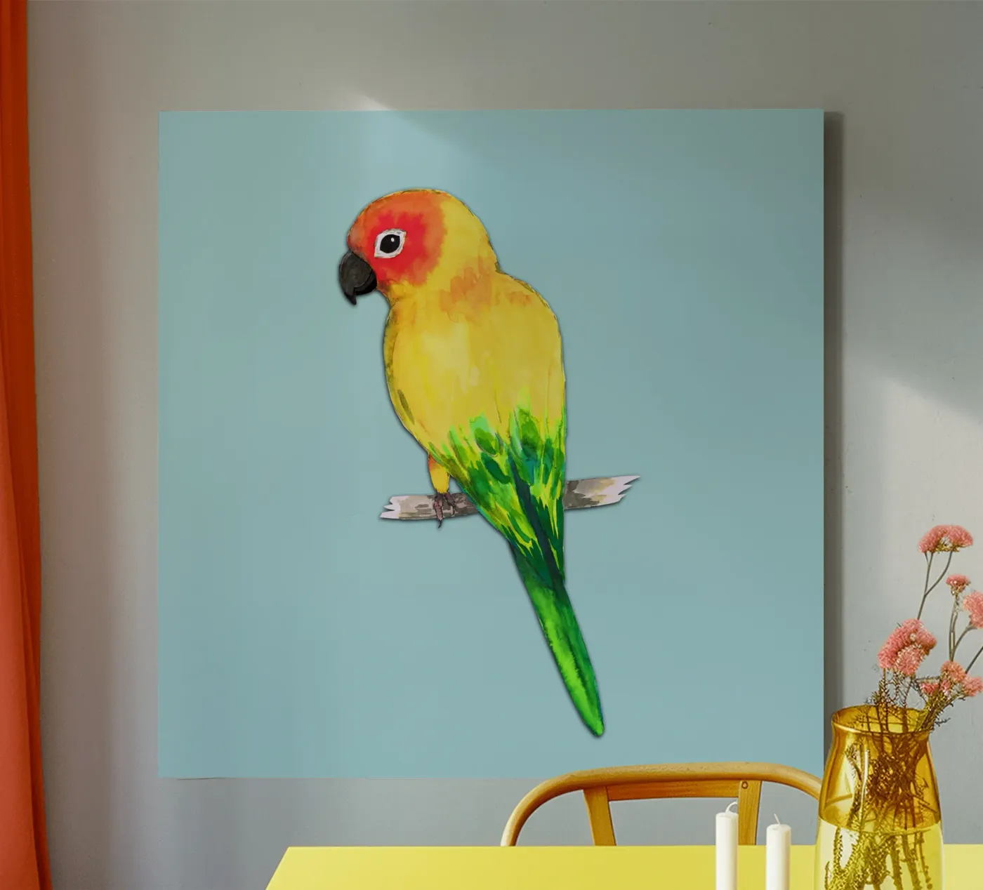 Sun conure tela da BwiseLizzy