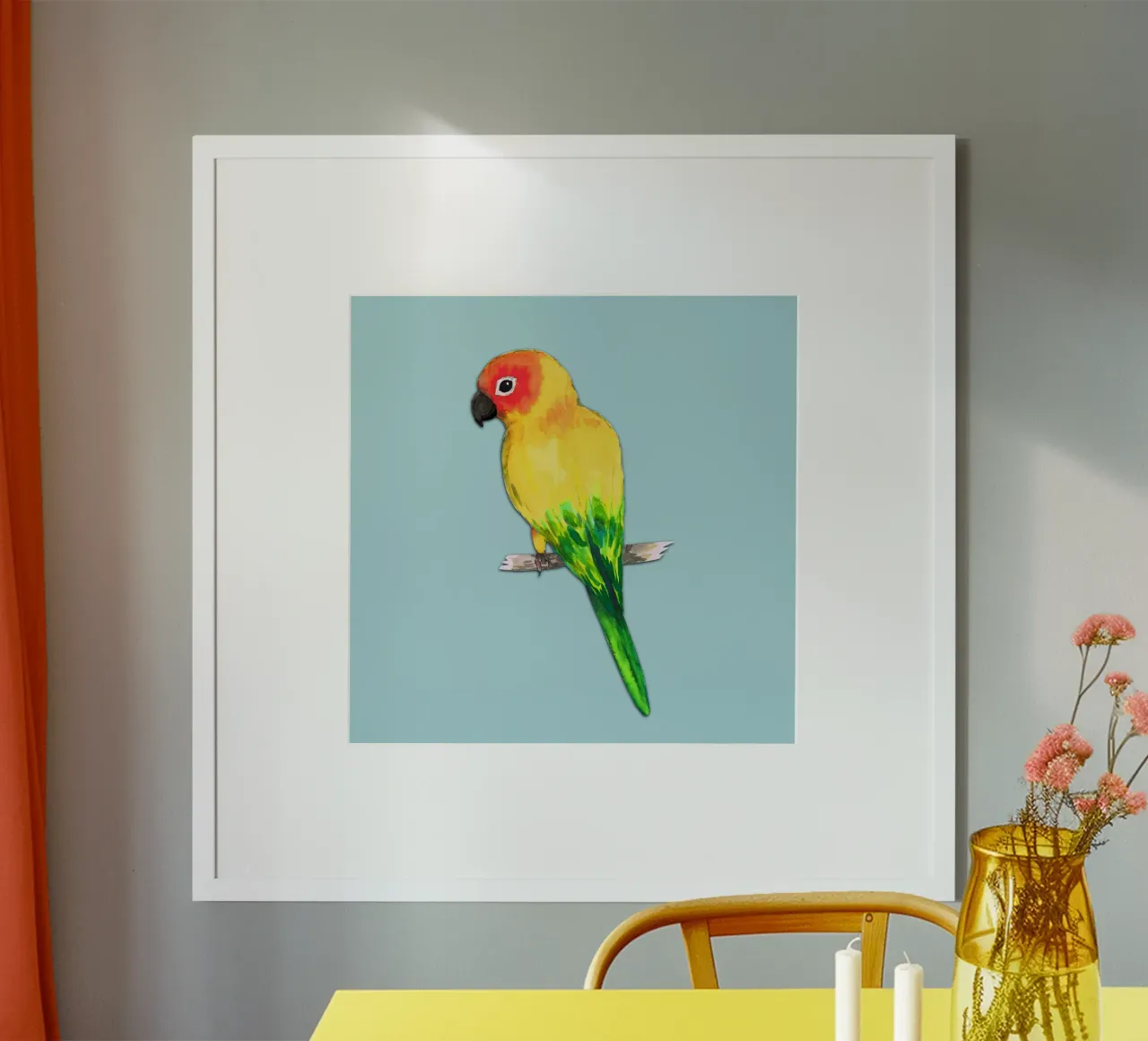 Zonnekoning poster van BwiseLizzy