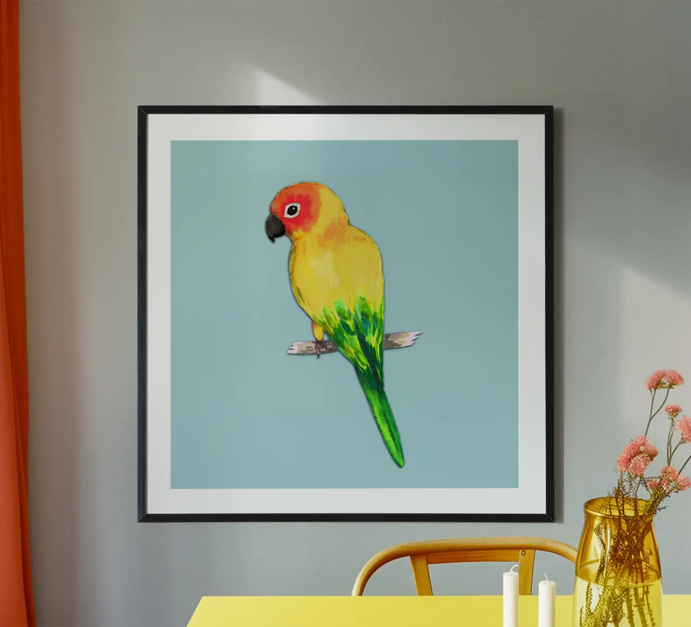 Zonnekoning poster van BwiseLizzy