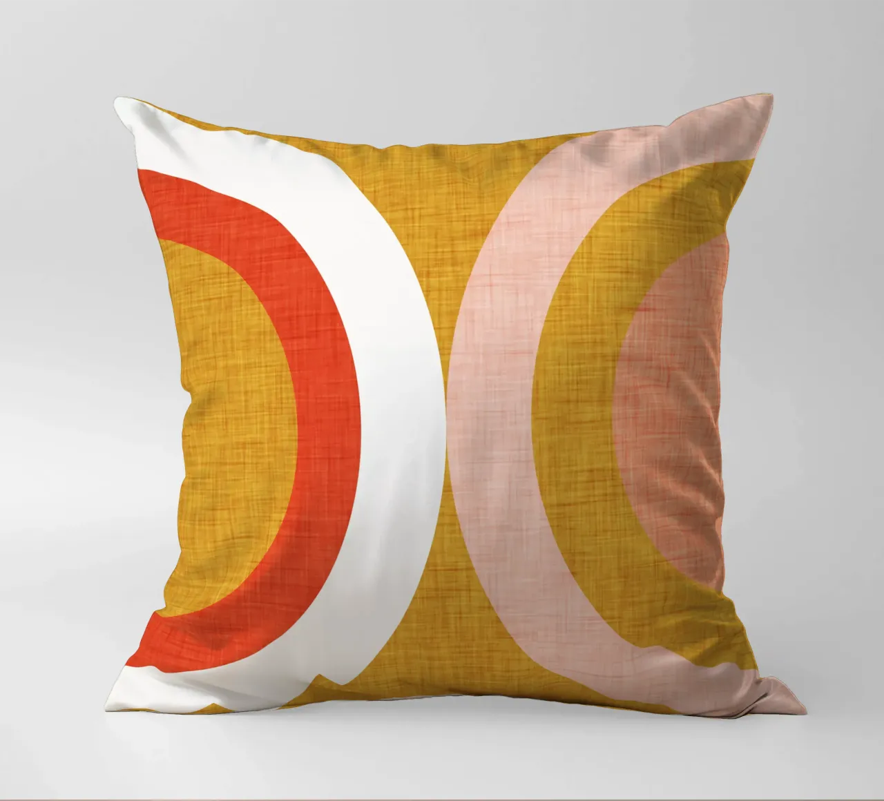 New Mid Mod Mustard decorative cushion by susanacosta