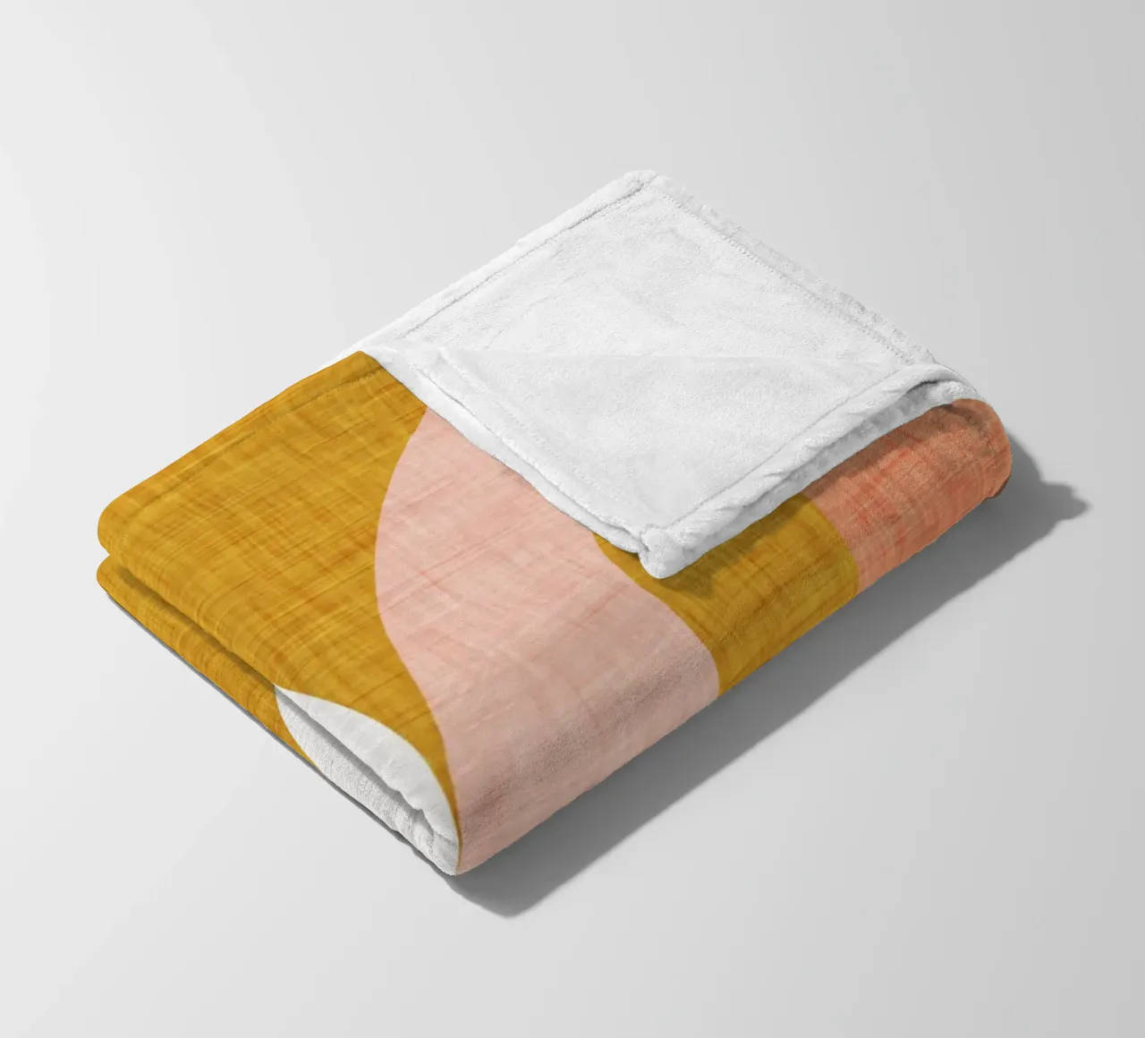 New Mid Mod Mustard fleece blanket by susanacosta