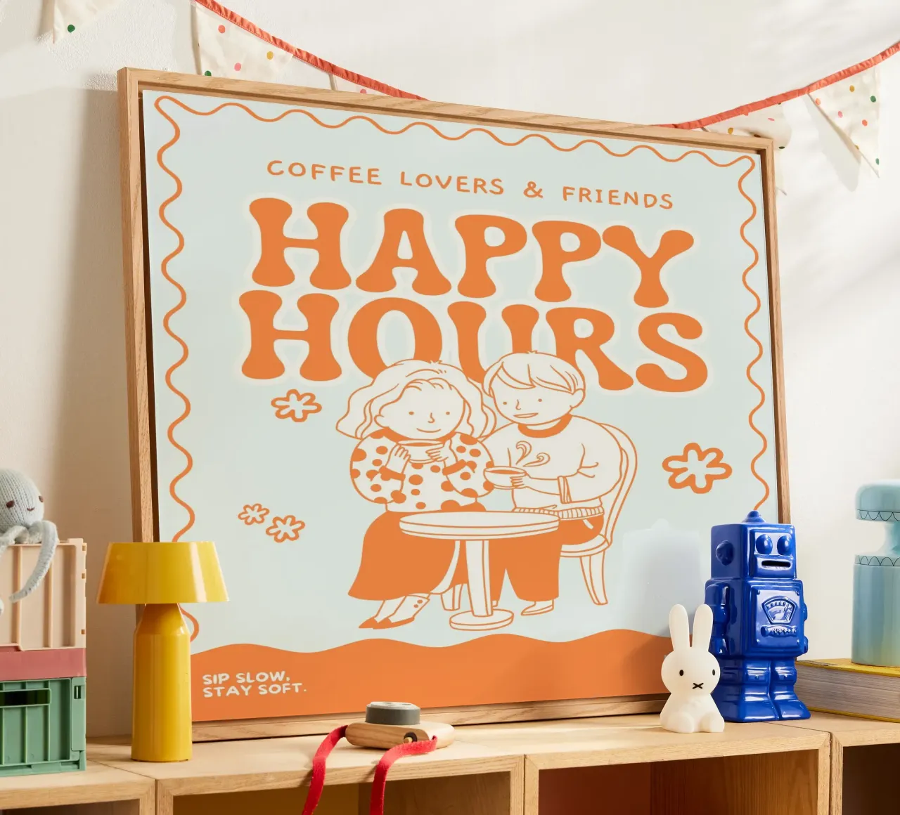 HAPPY HOURS plexiglass da COFFEE CLUB