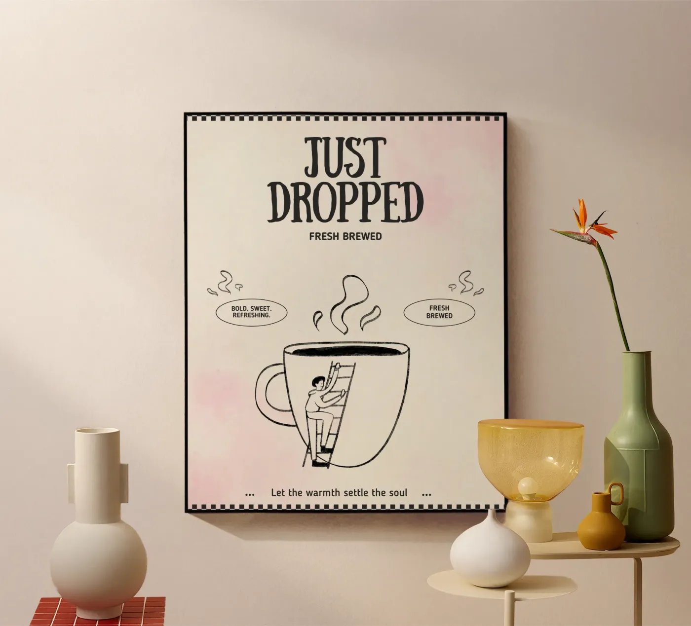 SETTLE THE SOUL plexiglass da COFFEE CLUB