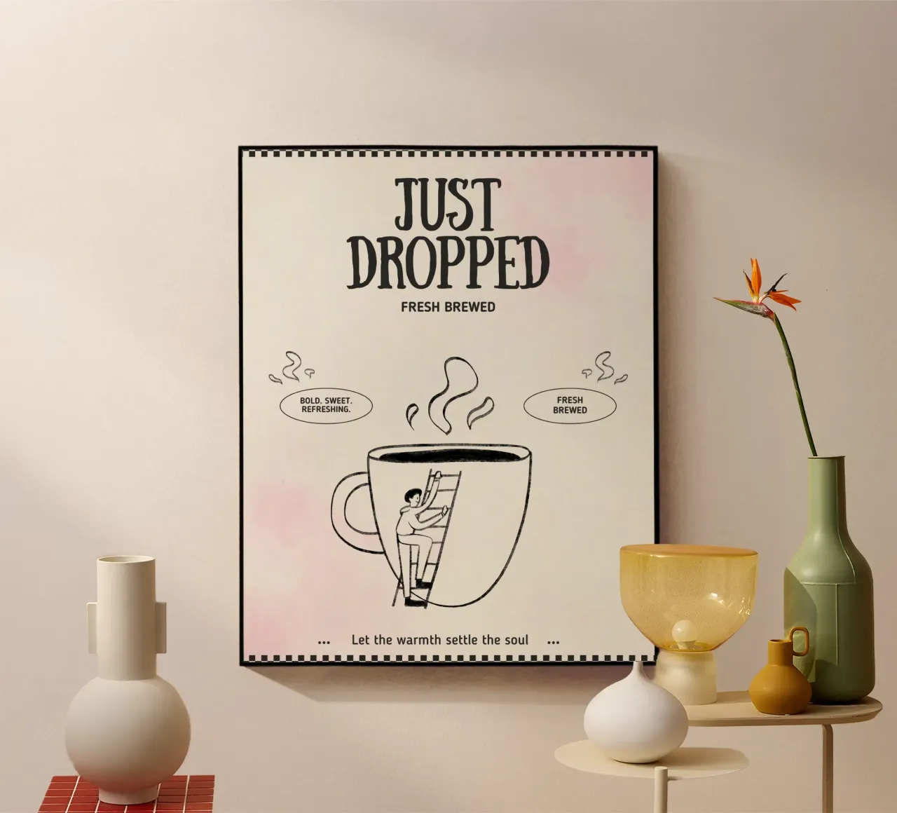 SETTLE THE SOUL plexiglass da COFFEE CLUB