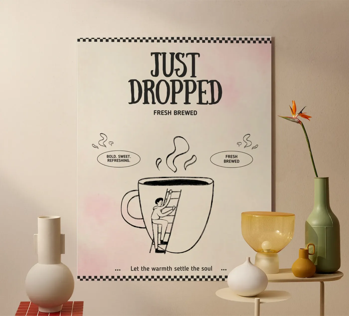 SETTLE THE SOUL plexiglass da COFFEE CLUB