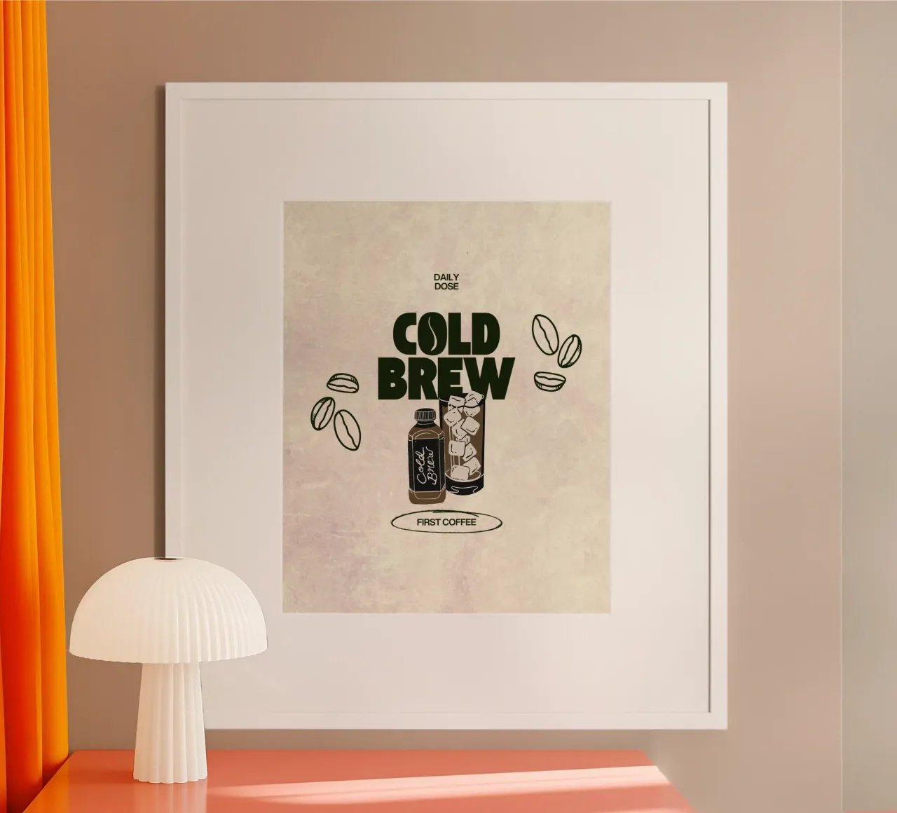 COLD BREW poster da COFFEE CLUB