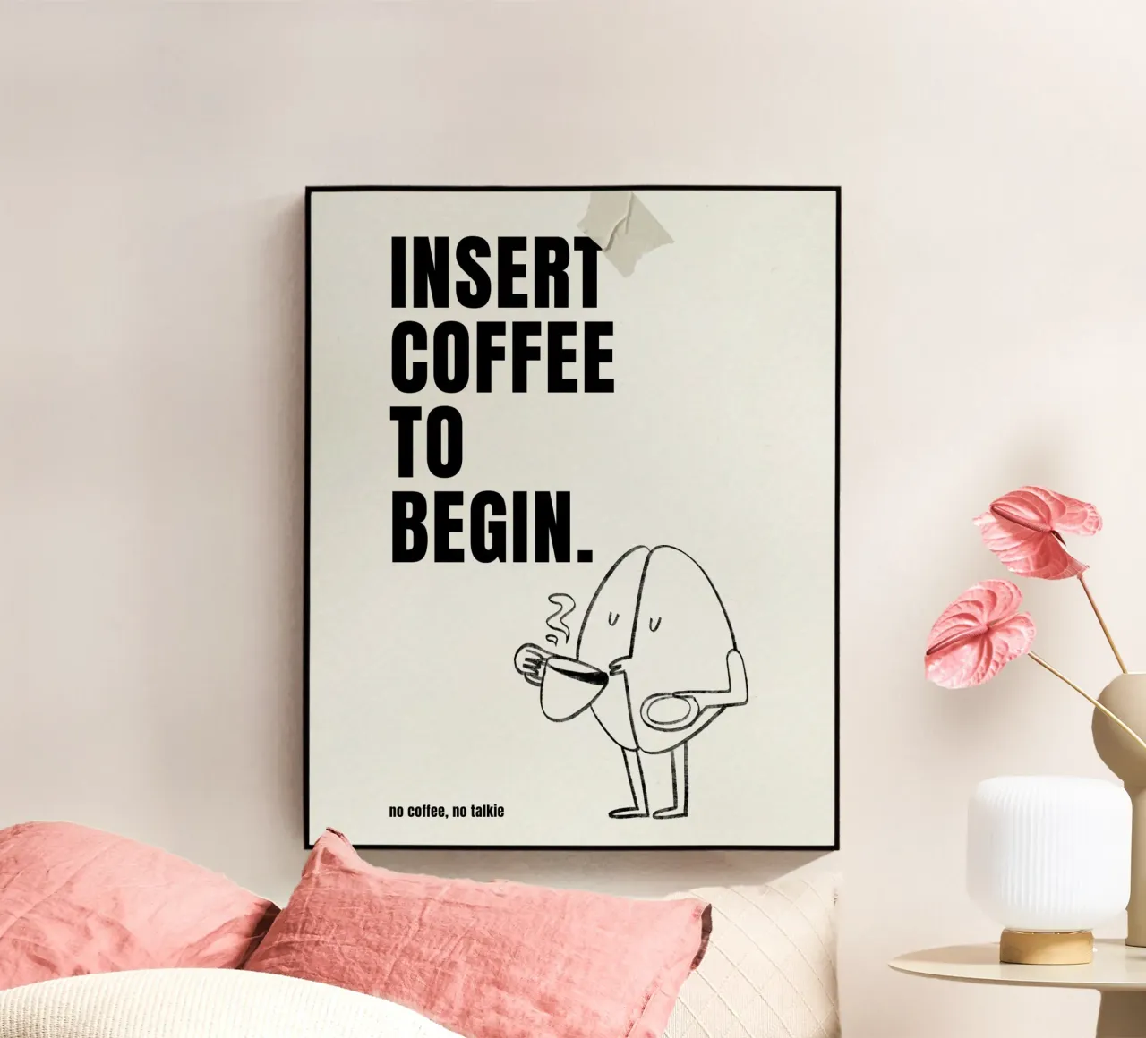 INSERT COFFEE TO BEGIN plexiglass da COFFEE CLUB