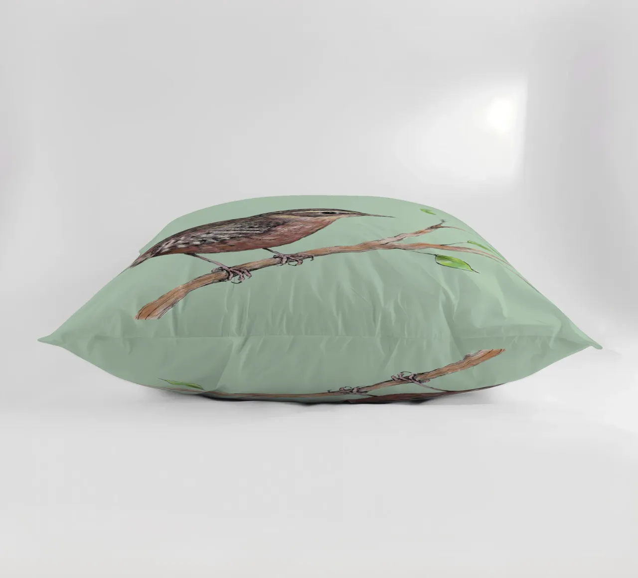 Scricciolo d'inverno cuscino da BwiseLizzy
