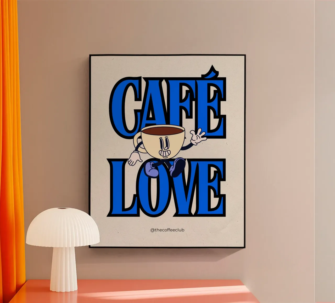 CAFÉ LOVE plexiglass da COFFEE CLUB