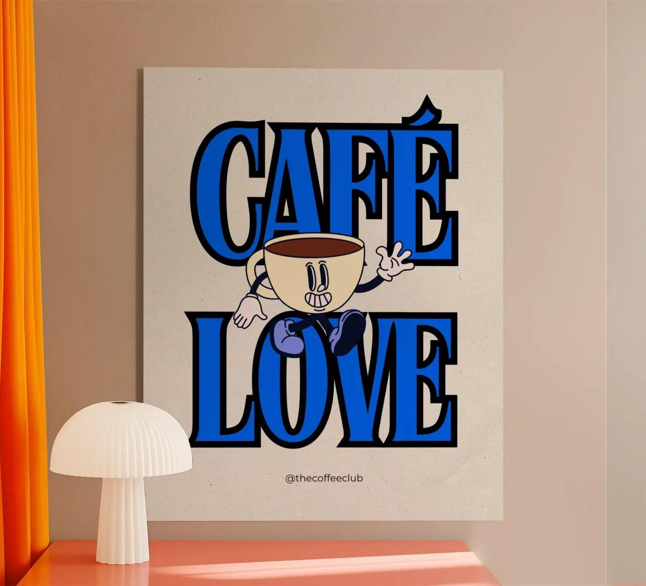 CAFÉ LOVE plexiglass da COFFEE CLUB