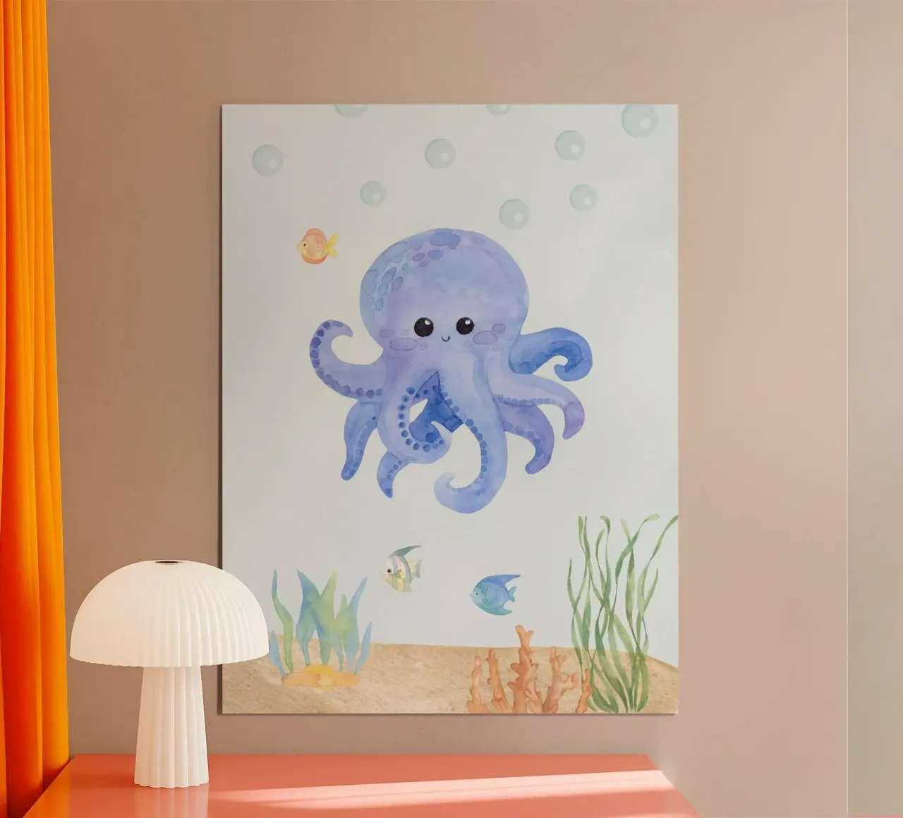 Sotto le onde poster da DesignArt
