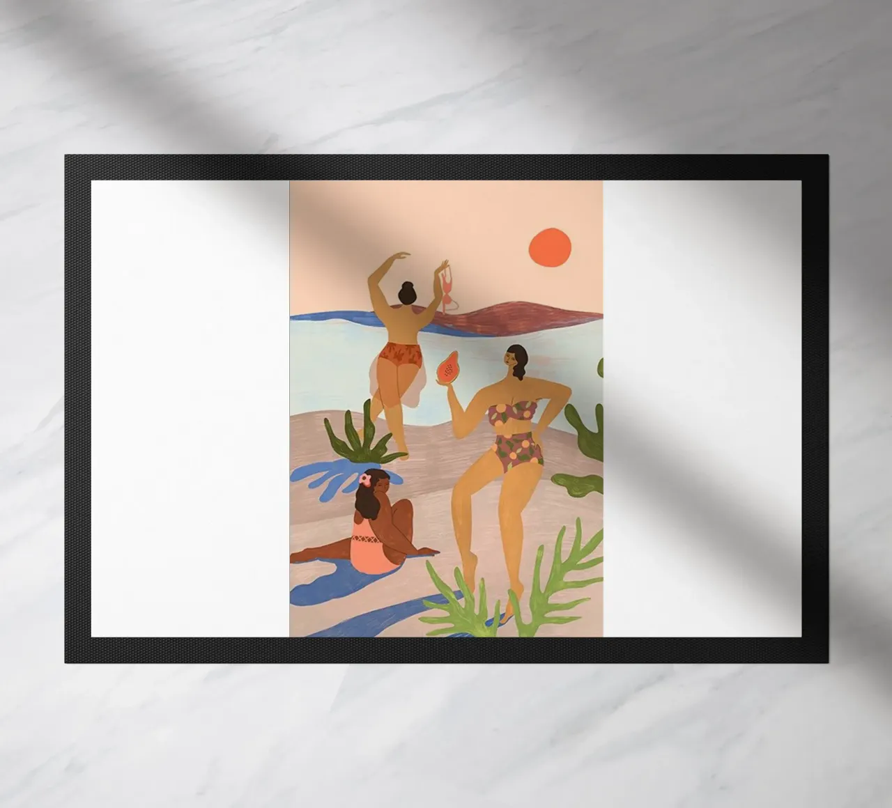 menai sulla spiaggia arty guava zerbino da walker shop