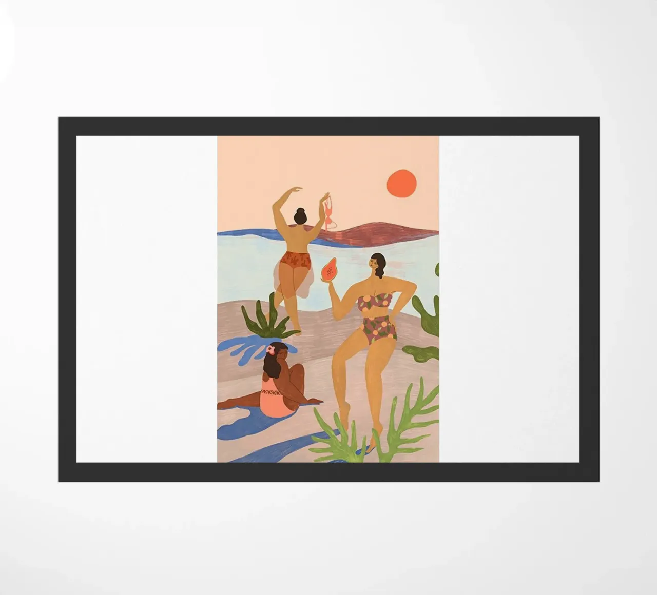 menai sulla spiaggia arty guava zerbino da walker shop