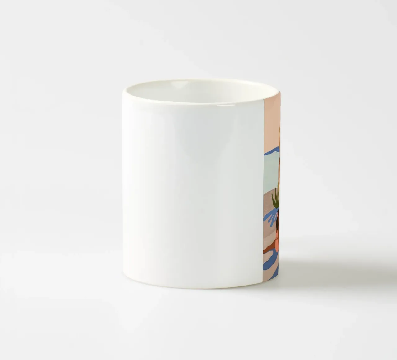 menai sulla spiaggia arty guava tazza in ceramica da walker shop