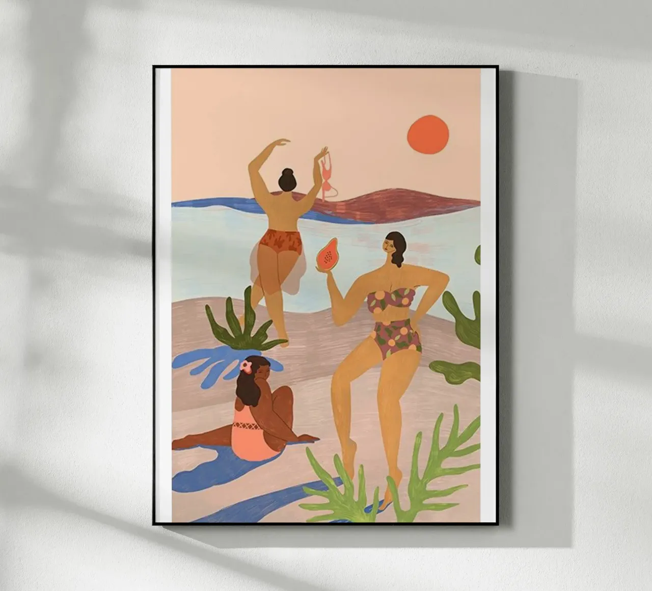 menai sulla spiaggia arty guava plexiglass da walker shop