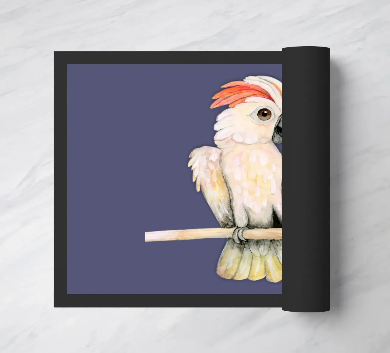 Cacatua a cresta di salmone zerbino da BwiseLizzy