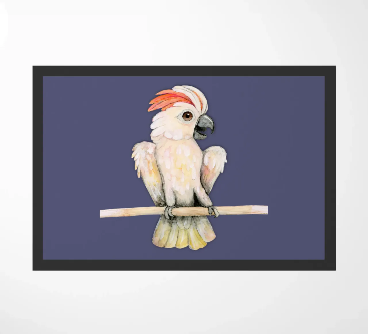 Cacatua a cresta di salmone zerbino da BwiseLizzy