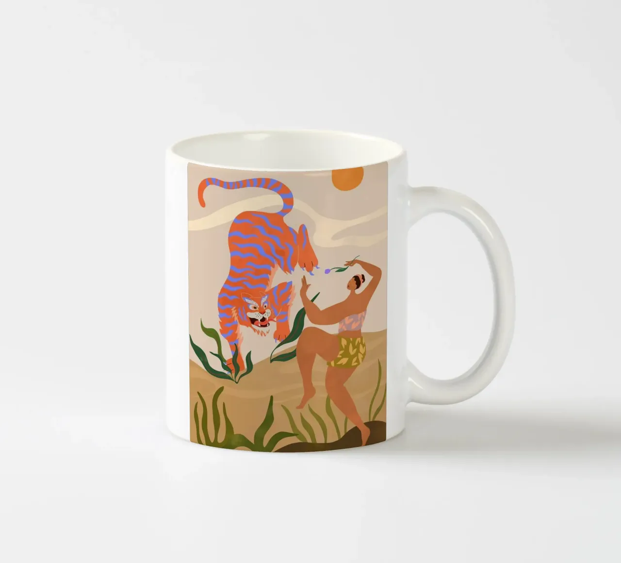 ballare con le tigri arty guava tazza in ceramica da walker shop