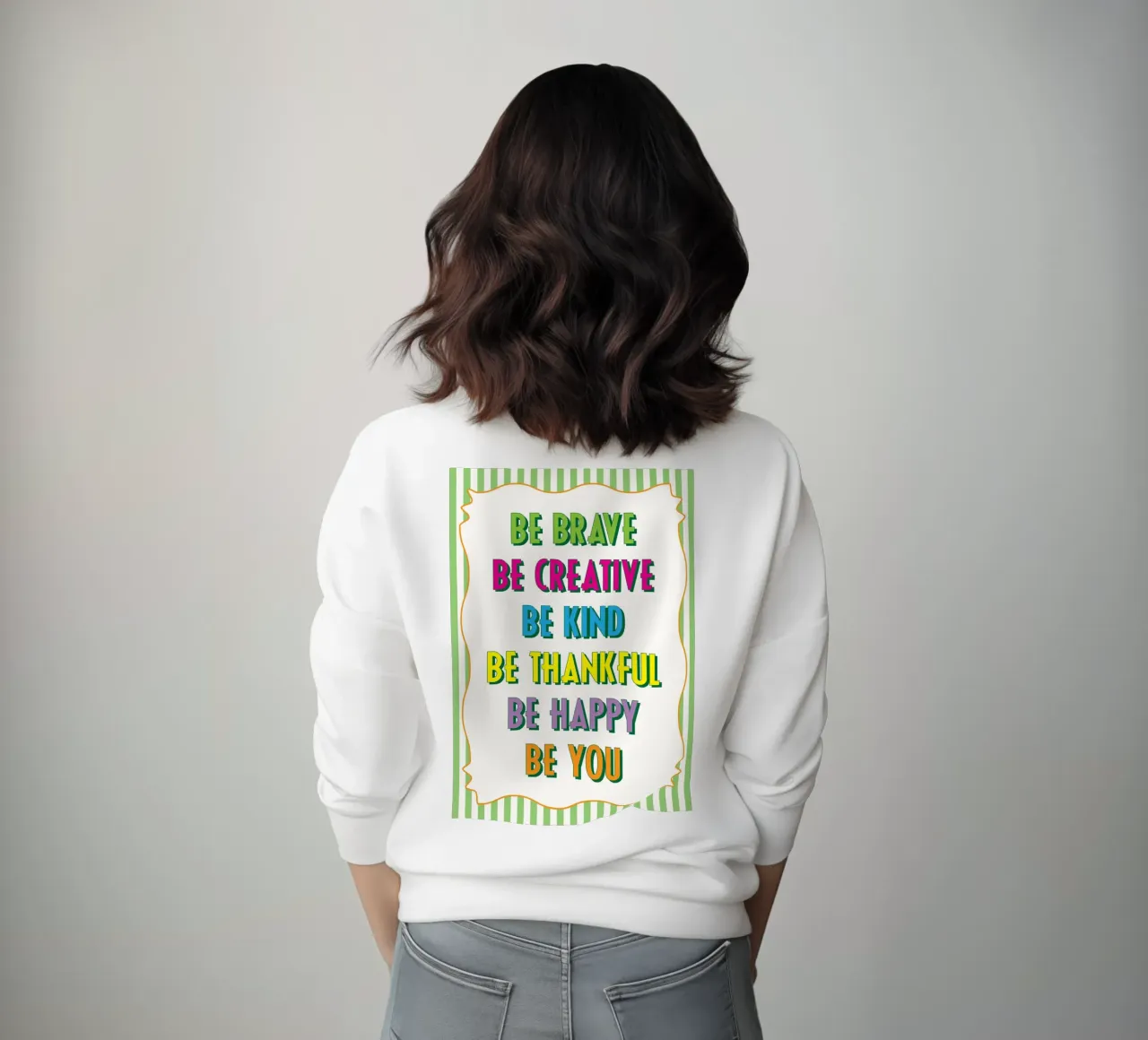 BE YOU sweatshirt by tanabaroo