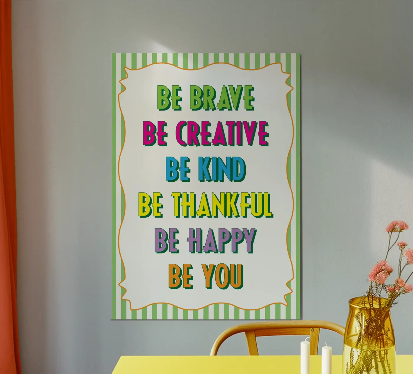 BE YOU Poster von tanabaroo