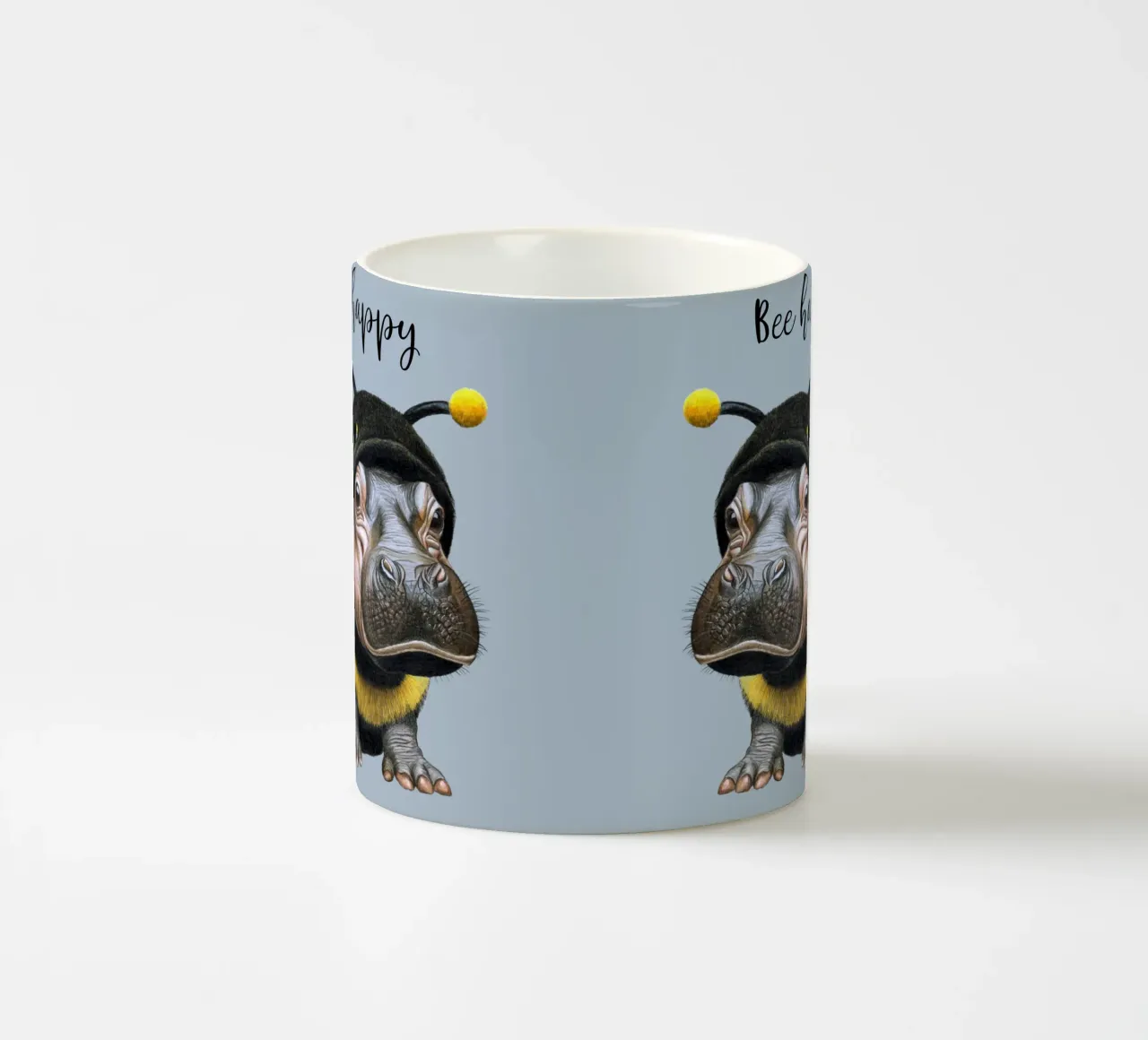 Bee Happy tazza in ceramica da Graphit und Farbe