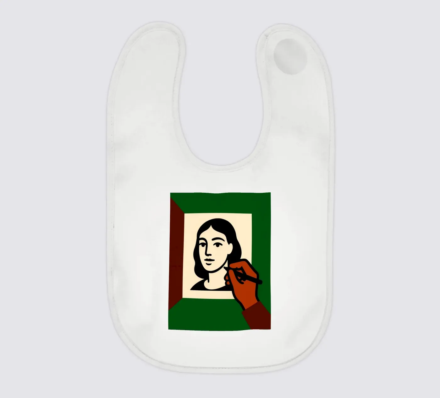 disegno a mano bavaglino da tanabaroo