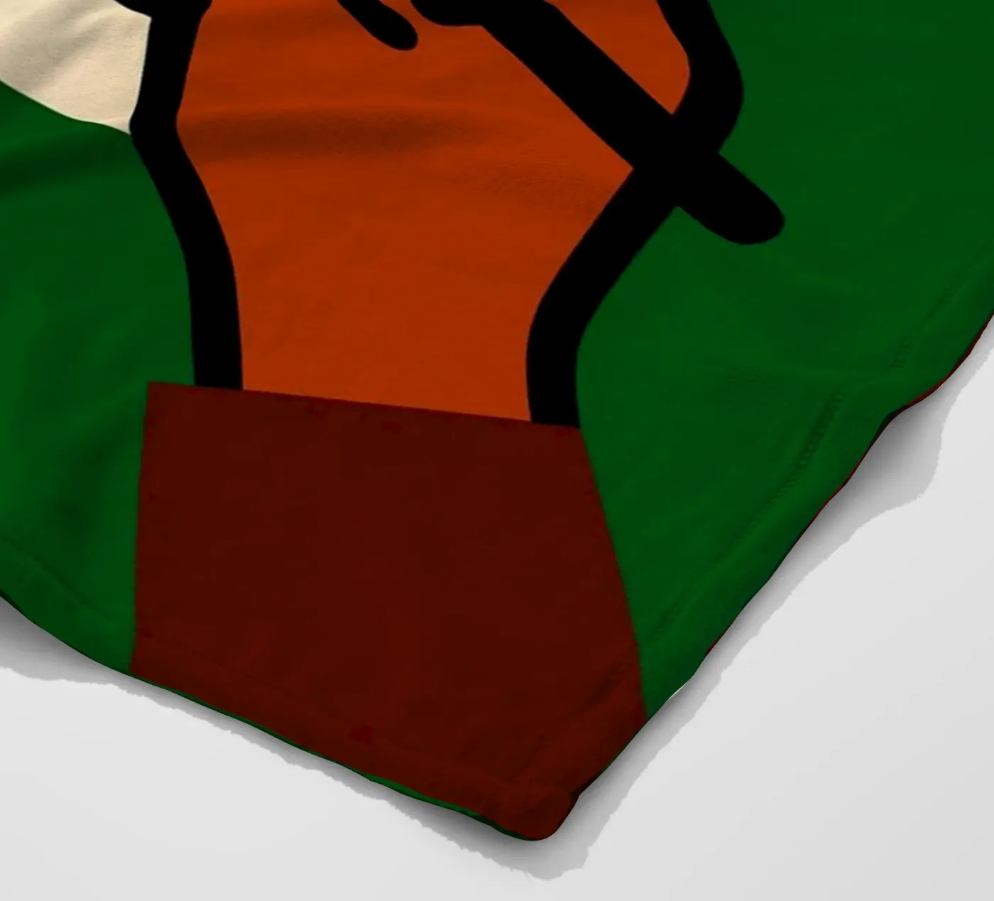 Handzeichnung Fleecedecke von tanabaroo