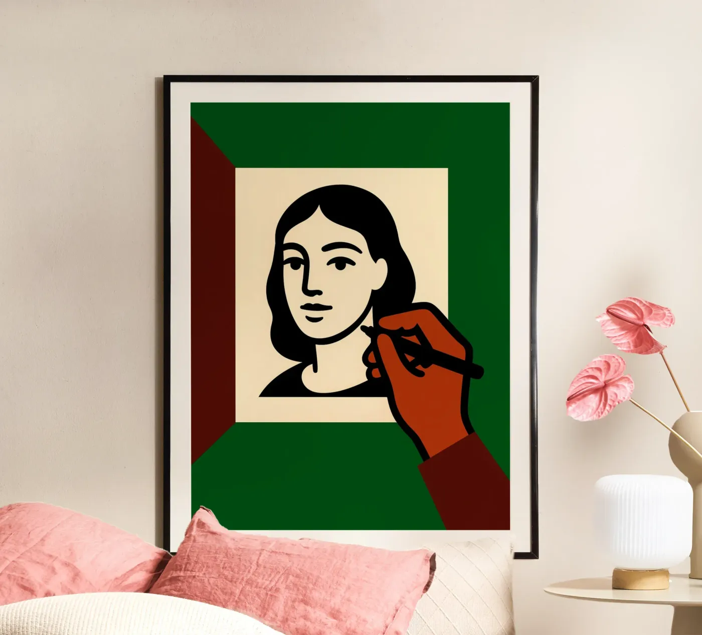 hand drawing poster by tanabaroo