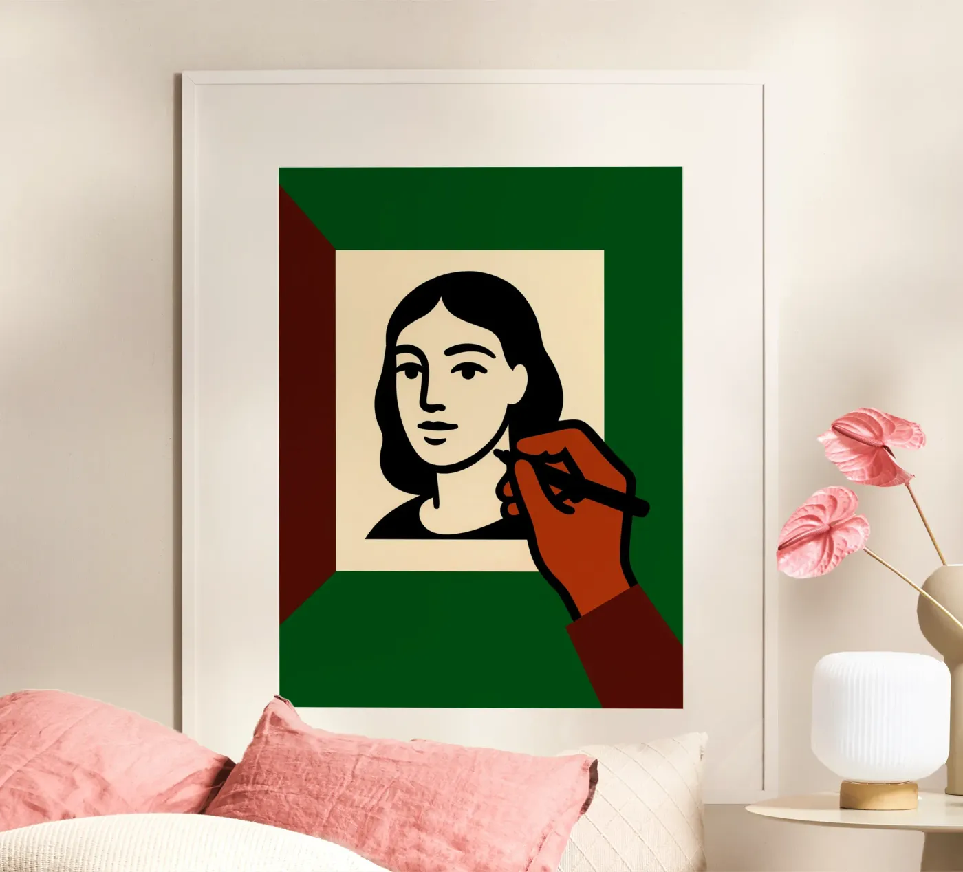 hand drawing poster by tanabaroo