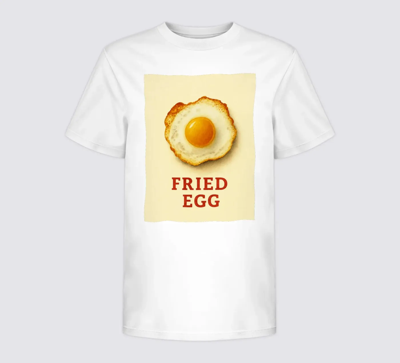 uovo fritto t-shirt bambini da tanabaroo