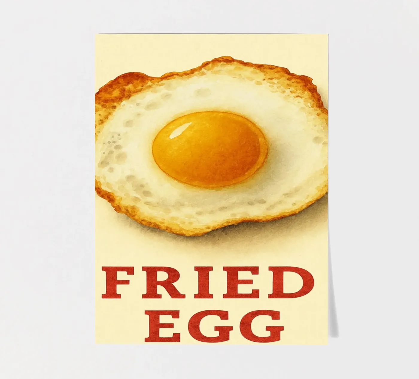 fried egg sticker sheet by tanabaroo