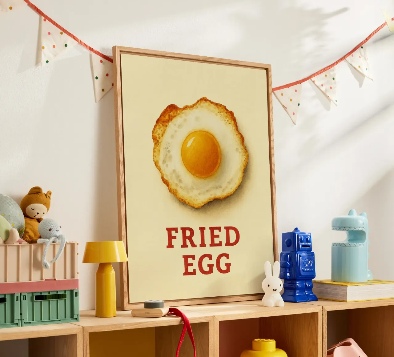 uovo fritto plexiglass da tanabaroo