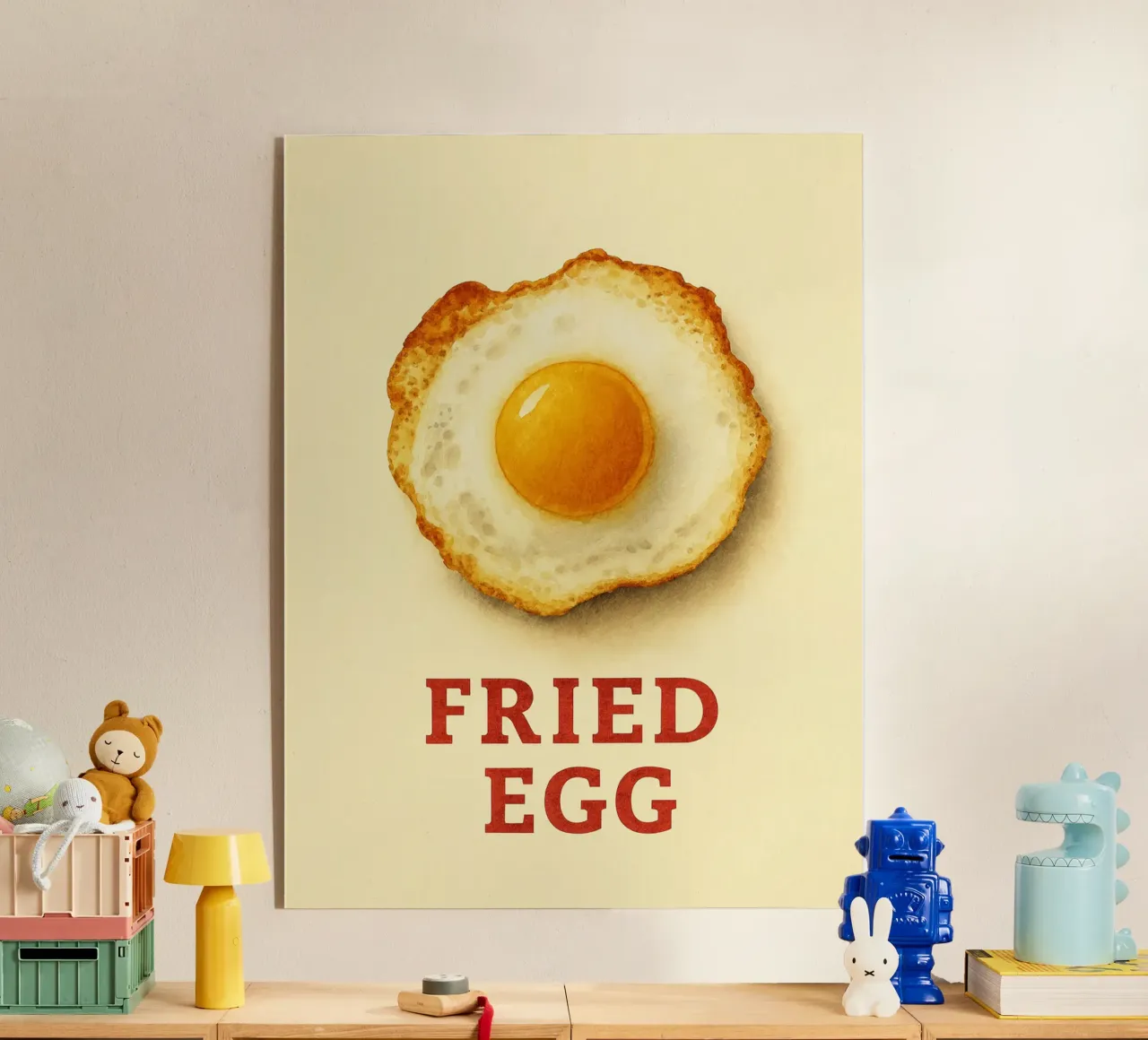 uovo fritto plexiglass da tanabaroo