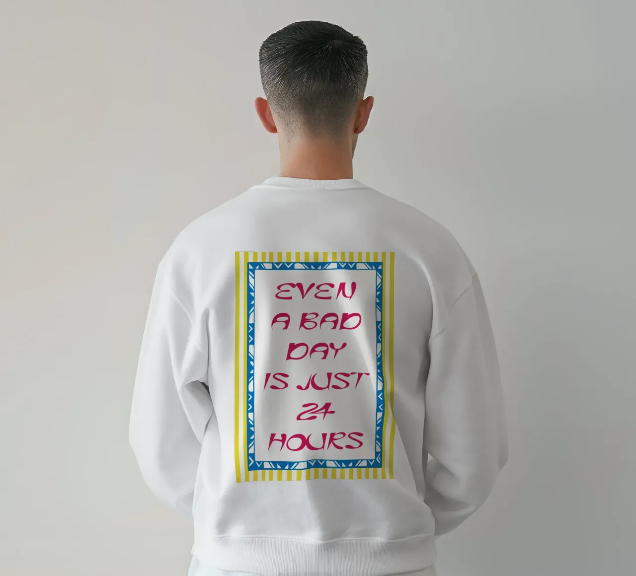 anche una brutta giornata è solo 24 ore felpa da tanabaroo