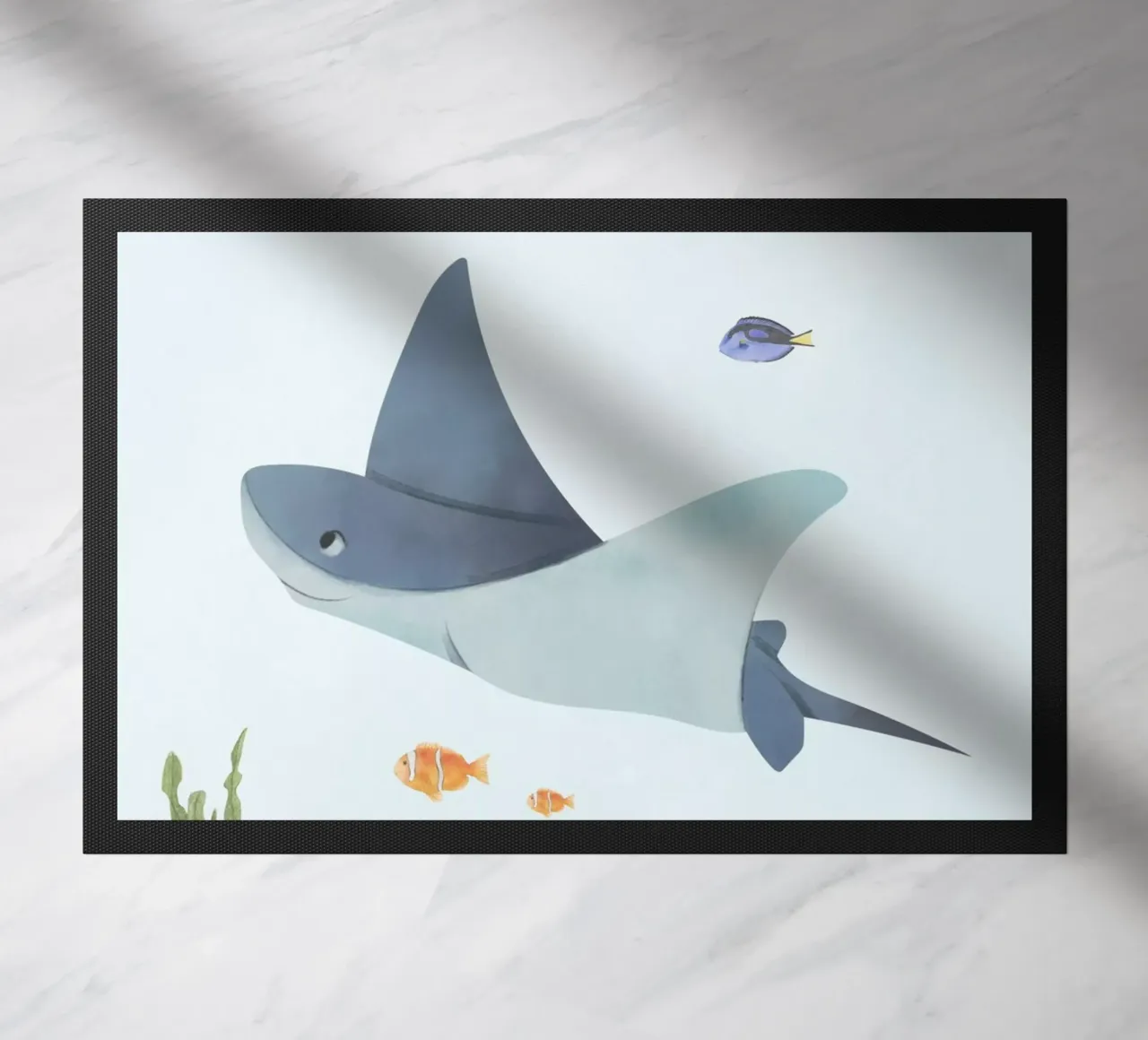 Sunny der Stachelrochen Fußmatte von DesignArt