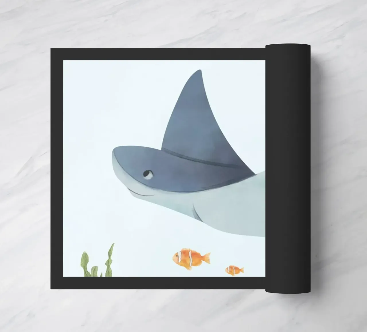 Sunny la mantarraya felpudo de DesignArt