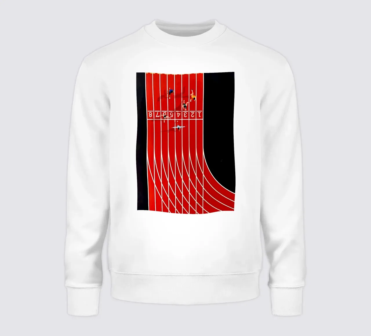 Corsa astratta felpa da Ryley Smith traveler