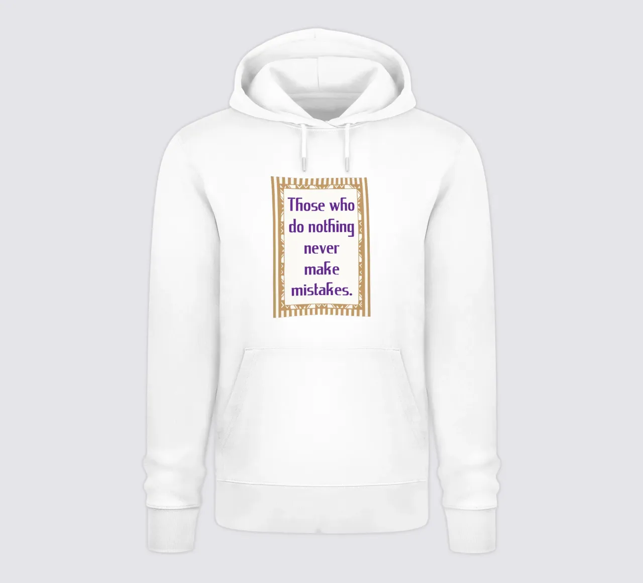 non commettere mai errori felpa con cappuccio da tanabaroo