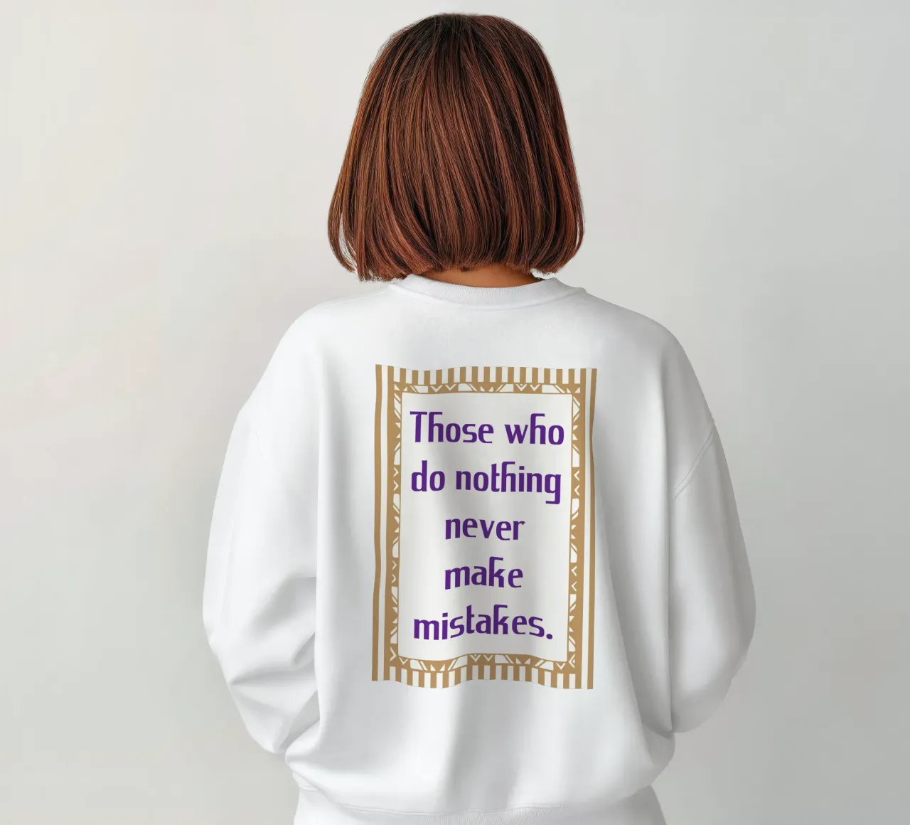 non commettere mai errori felpa da tanabaroo