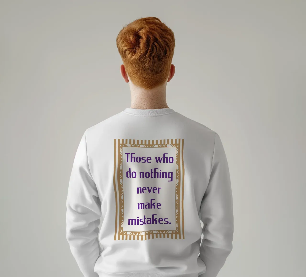 non commettere mai errori felpa da tanabaroo