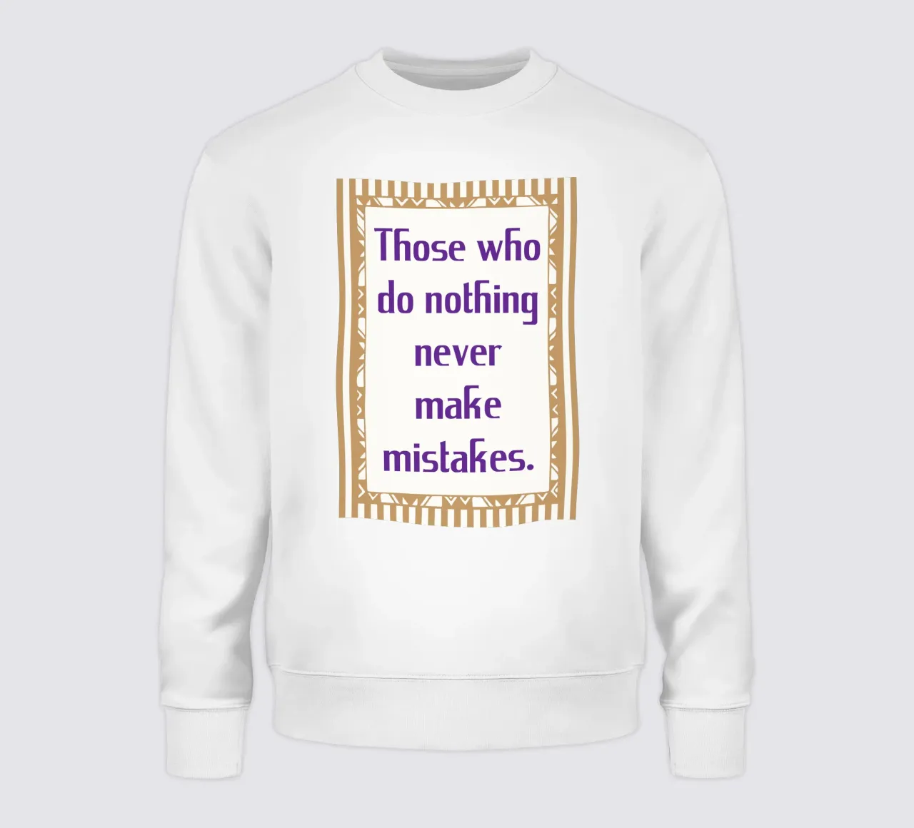 non commettere mai errori felpa da tanabaroo