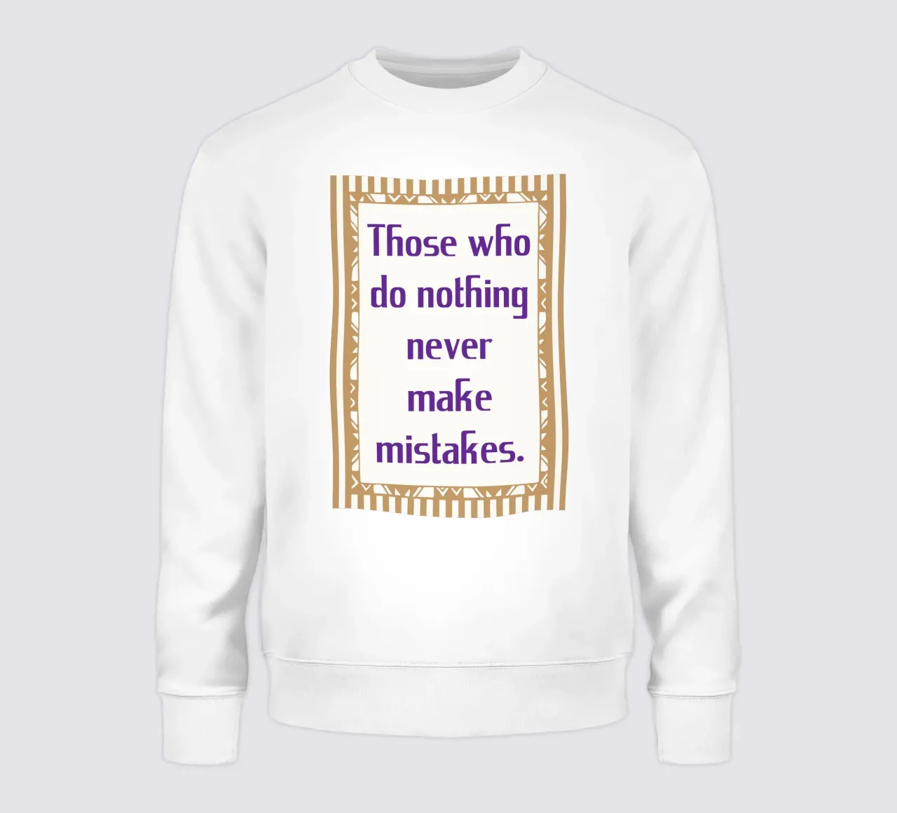 non commettere mai errori felpa da tanabaroo