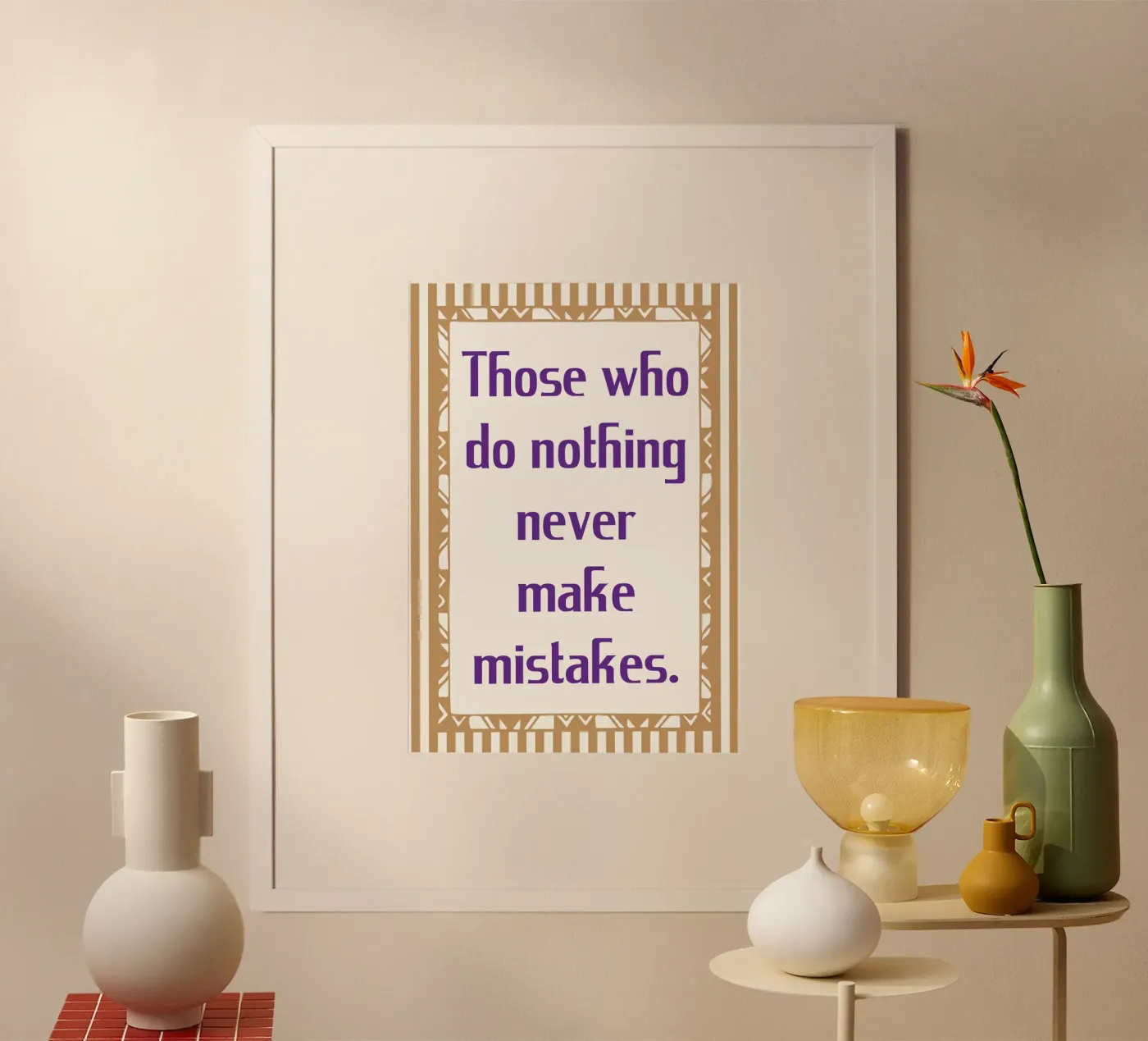 never make mistake poster by tanabaroo