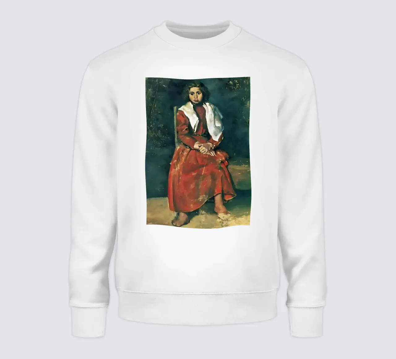 La ragazza scalza di Picasso felpa da furrrstore