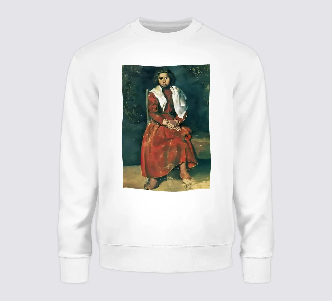 La ragazza scalza di Picasso felpa da furrrstore