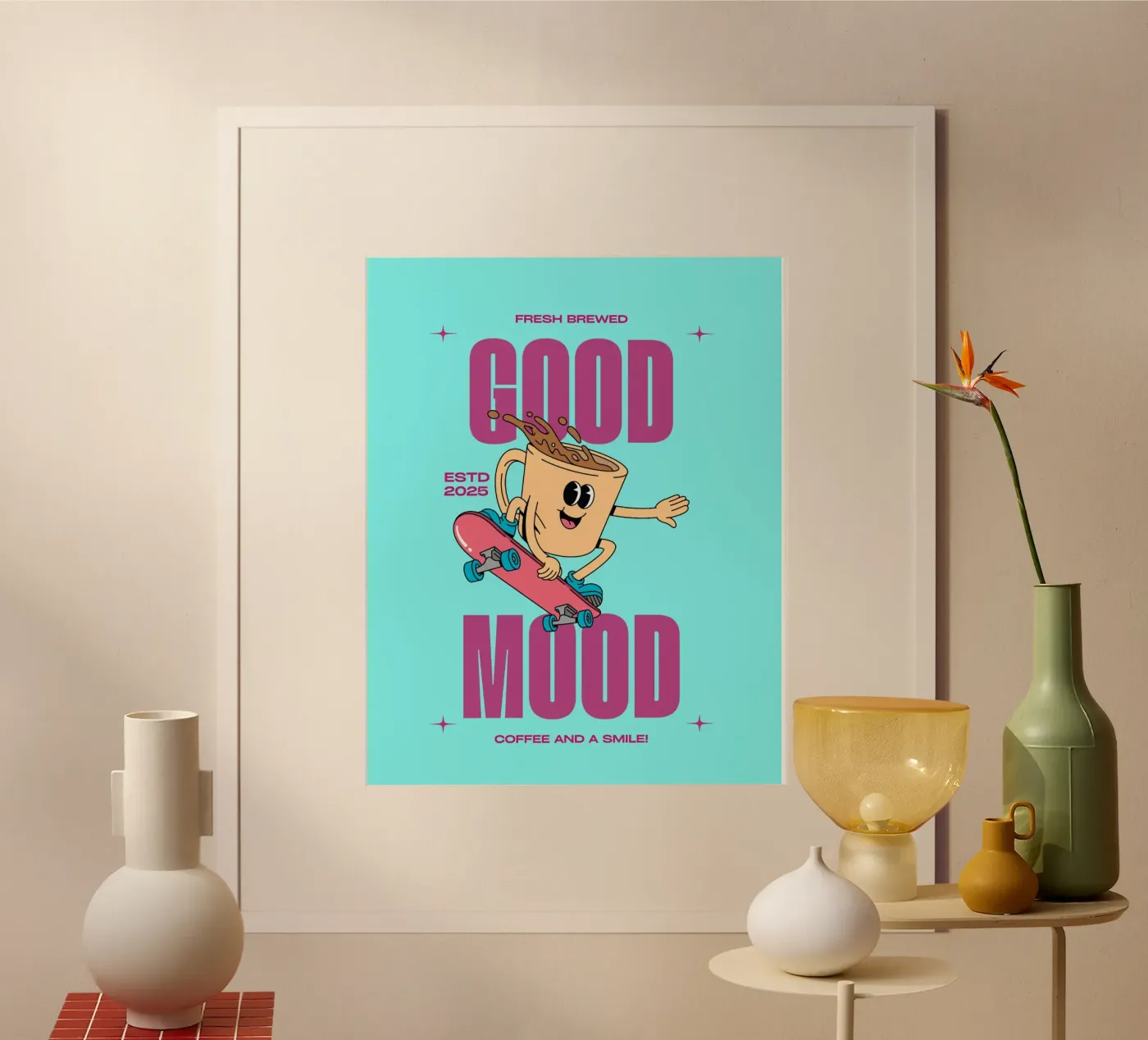 GOOD MOOD poster da COFFEE CLUB