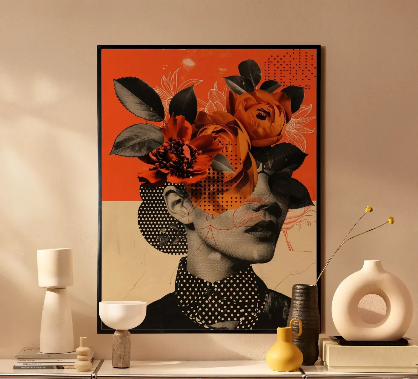 Lady Portrait poster da Artsy Bessy