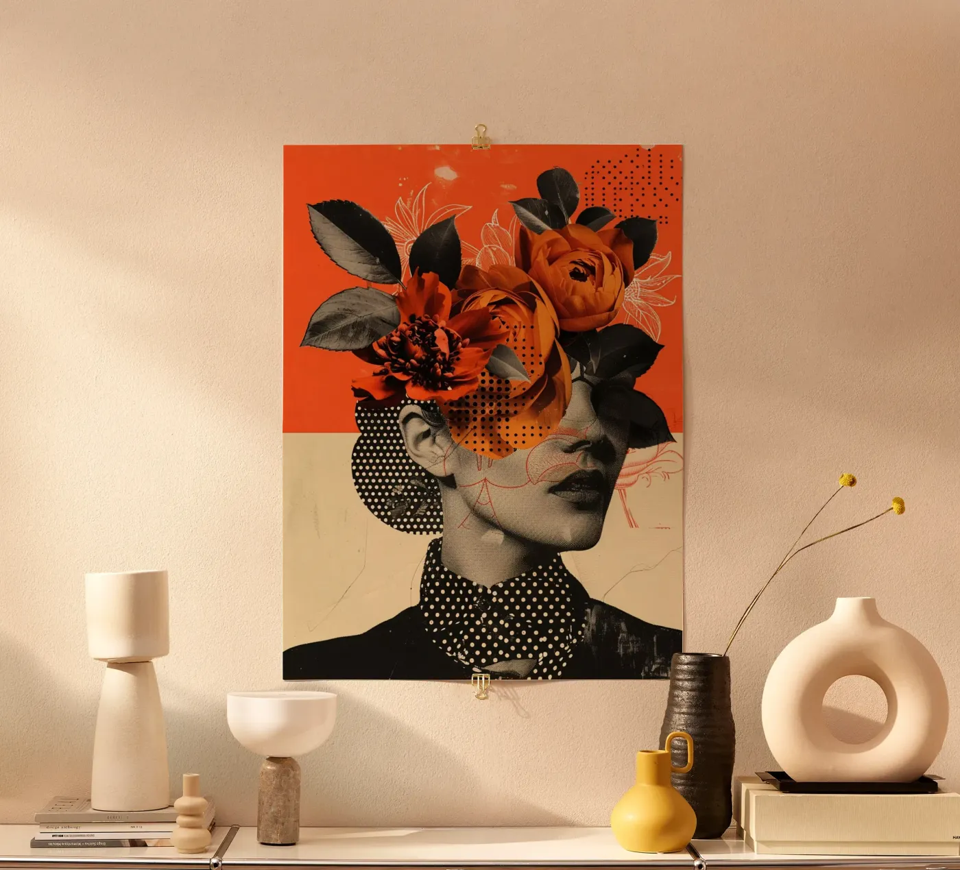 Lady Portrait poster da Artsy Bessy