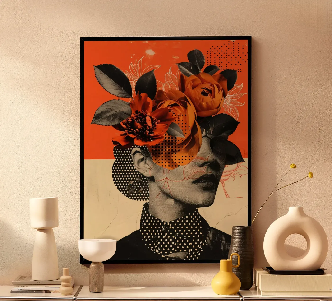 Lady Portrait poster da Artsy Bessy
